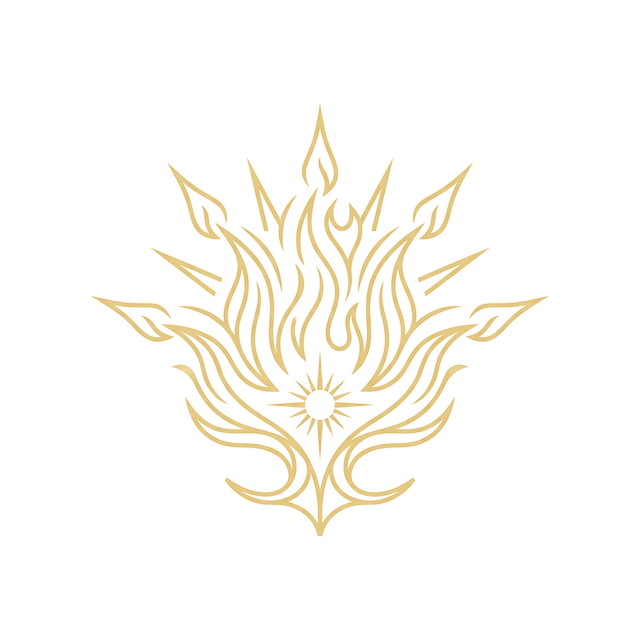 Icono de energía expansiva